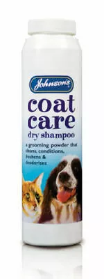 £7.49 • Buy Johnson's Coat Care Dry Shampoo Cat Dog Cleans Deodorises Conditions Coat & Skin
