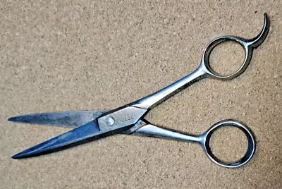 VTG 7  Barber Hair Cutting Scissors Dellar B.S Co. Seattle WASH Made In Germany • $7.99