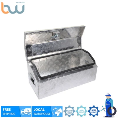 30  Aluminum Storage Tool Box For Heavy Duty Truck Trailer Pickup W/ Side Handle • $90.99