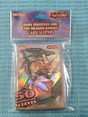 Dark Magician Girl The Dragon Knight Yu-gi-oh! Sleeves Konami Deck Protectors  • £6.99