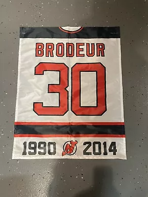 Martin Brodeur Banner Retirement Night New Jersey Devils • $100