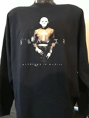 Rare Slayer Longsleeve Promo Shirt Size XL Rock Thrash Metal Metallica Megadeth • $249.99