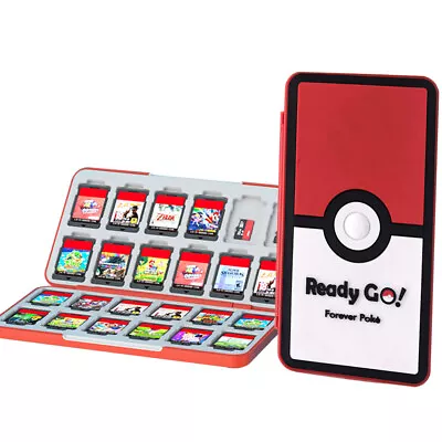 24in1 Magnetic Game Card Case Cover Storage Box Holder For Nintendo Switch Lite • $11.97