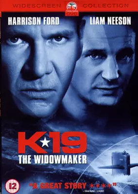 K-19 : The Widowmaker DVD Harrison Ford (2002) • £4.45