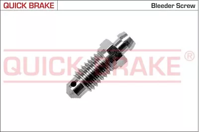 QUICK BRAKE 0100 Breather Screw/Valve Wheel Brake Cylinder For ABARTH • $11.87