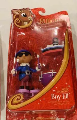 Kettle Drummer Boy Elf Forever Fun Rudolph Red Nosed Reindeer Round 2 NIP • $285