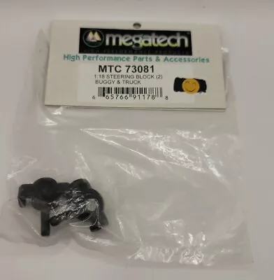 Megatech Front Steering Blocks ProPluse MegaPro Truggy Buggy 1/18th Rc MTC73081 • $24.99