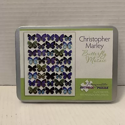 Christopher Marley - Butterfly Mosaic: 100 Piece Puzzle - New • $12.95