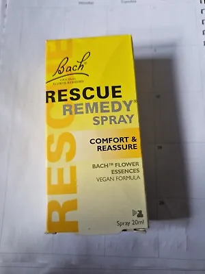 10 X BACH RESCUE REMEDY SPRAY 20ml COMFORT & REASSURE ( 10 Bottles) • £80