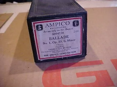 Ampico Ballade Player Piano Roll • $4.99