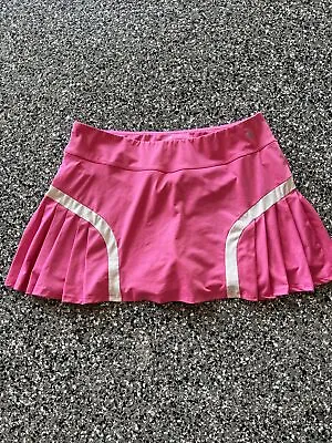$30 • Buy EleVen By Venus Williams Pleated Tennis Skirt Skort XXL Pink Athletic Athleisure