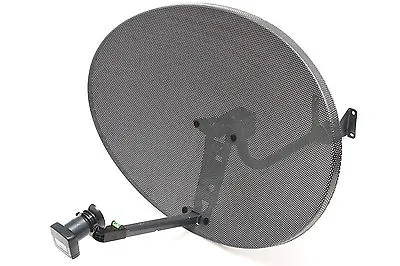 Freesat Sky Satellite Dish - Zone 2 Quad LNB (MK4) HD - 80cm Astra Hotbird NC+ • £49.95