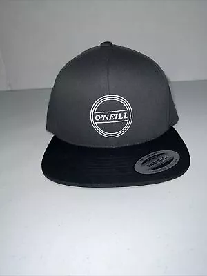 O'NEILL Snapback Hat Gray & Black • $24.95