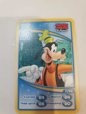 £1 • Buy Morrisons Disneyland Paris 20th Anniversary Trading Card A7 GOOFY