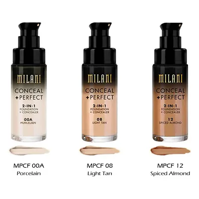 1 MILANI Conceal + Perfect 2-in-1 Foundation + Concealer  Pick Your 1 Color  Joy • $8.99