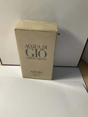 Acqua Di Gio Absolu By Giorgio Armani Eau De Parfum Spray EDP 75mL ª • $149.99