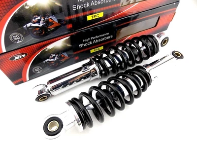$98.67 • Buy YAMAHA XV250 V-STAR 08-16 280mm JBS BLACK/CHROME LOWERING SHOCK ABSORBERS