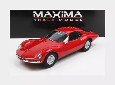 1:18 MAXIMA Alfa Romeo Giulia Tz2 Coupe Pininfarina 1965 Alfa Red MAX001002 Mode • $369.55