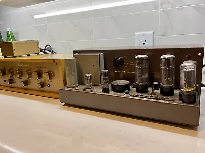 Very Rare Marantz Model 1 & 2 Tube Mono Amp & Preamp Pair. First Edition. • $8700