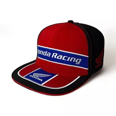 Honda Racing Hat Cap Snap Back Super Bikes Motor Bike Sports Official Mens • £21.50