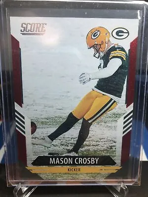 2021 Score Mason Crosby Red Dots Parallel Card #/460 • $2.99