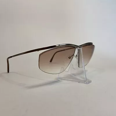 Rare Vintage 1970s Logo Paris French Made Rimless Sunglasses - Preowned • $45