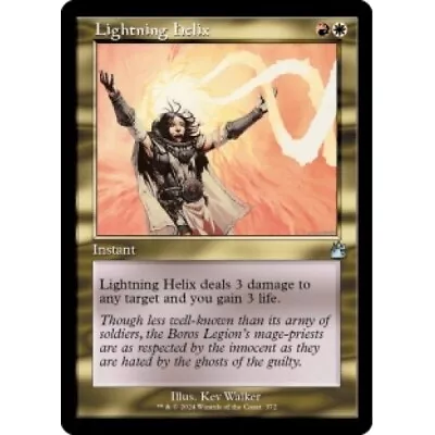 LIGHTNING HELIX (RETRO FRAME) X4 Ravnica Remastered Magic MTG MINT CARD • $1.59