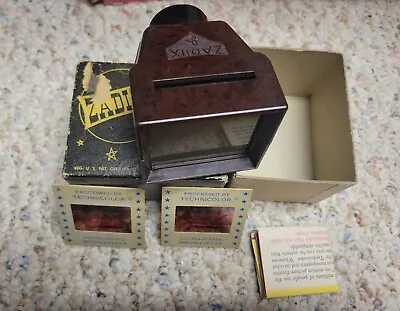 Vintage Zadiix Junior Strip Viewer 35 Mm With Original Box • $20