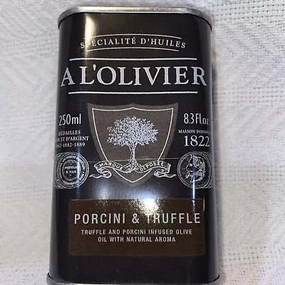 A L'OLIVIER Black Truffle Infused Olive Oil 8.3 Oz 250 Ml • $24