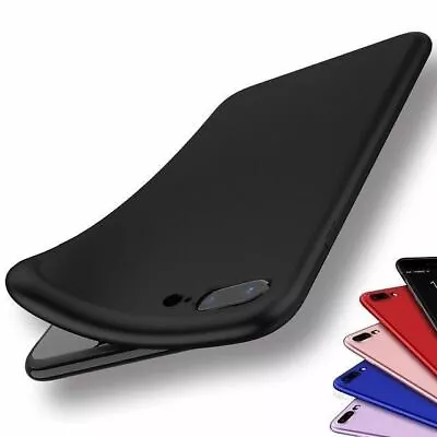 Skin Ultra Thin Slim Matte Back Case Cover For Apple IPhone X 8 Plus 7 6S 5S SE • $4.95