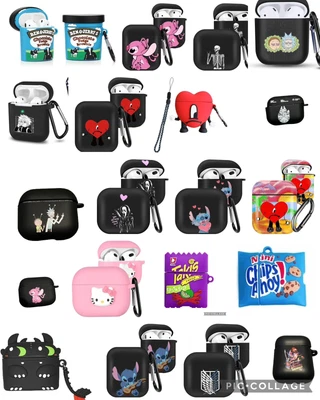 Novelty Design Silicone Case Cover For Apple AirPods Pro 1st / 2nd / 3rd Gen • £3.83