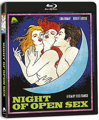 Night Of Open Sex Blu Ray Severin 1983 Jess Franco Lina Romay Eurotrash Spy  • £25.50