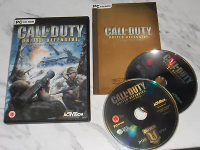 Call Of Duty 1 : United Offensive Expansion Pack COD 1 Add On  - PC Cd Rom (G) • £5.95