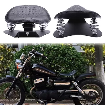 $69.11 • Buy Motorcycle Alligator Solo Seat For Yamaha V Star XVS 1100 1300 Virago XV750 1100