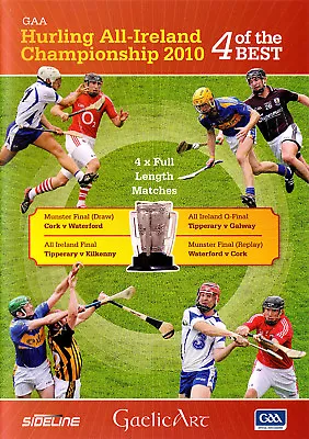 2010 GAA All Ireland Hurling  Championship -4 Best Matches Full Length On 2 DVDs • £9.95