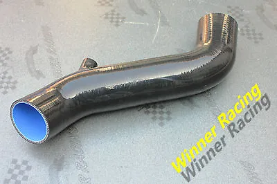 Silicone Induction Intake Hose Fit Nissan Silvia/180SX/200SX S13 CA18DET Black • $94