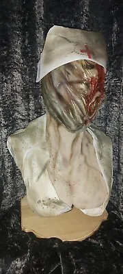 Life Size Silent Hill Nurse Bust Horror Movie Prop Halloween 1:1  • £315