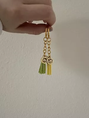 Custom Made Authentic Michael Kors Charm And Tassel Keychain Reworked • $12