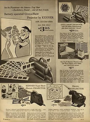 1964 PAPER AD Kenner Super Electric Show Projector Magnajector Theater Disney  • $19.99