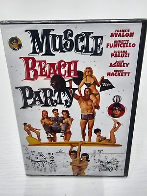 Muscle Beach Party [New DVD] - Frankie Avalon Annette Funicello & Buddy Hackett • $11.99