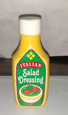 Melissa & Doug Italian Salad Dressing Wood Bottle Toy 4.5  Grocery Play Food • $7.95