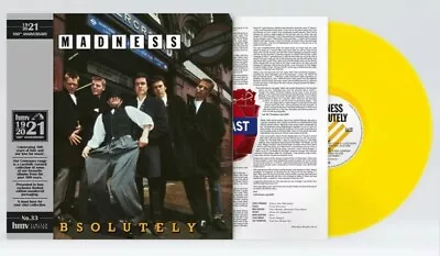 Madness - Absolutely HMV 1921 Centenary Edition Yellow Vinyl LP Brand New • £31