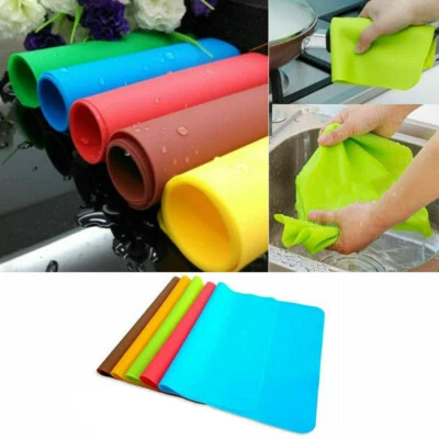 £18.99 • Buy Waterproof Silicone Desk Mat Heat Resistant Non-Slip Table Mat Desk Mat 40*30cm