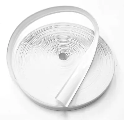 100Ft White Vinyl 7/8  Insert Molding Trim Screw Cover RV Camper Travel Trailer • $57.87