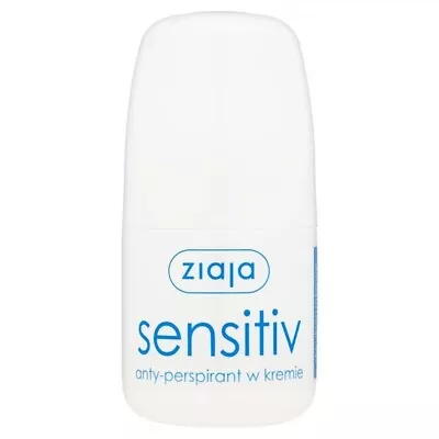 Ziaja Sensitiv W Antyperspirant 60ml Creamy Deodorant Roll On Sensitive Skin • £6.89