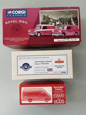 £33.20 • Buy Corgi Royal Mail Van Set With Boxes