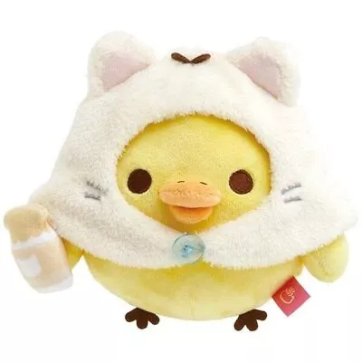 Kiiroitori Plush NEKONEKO ONSEN Cat Costume Stuffed Toy Rilakkuma Store Japan • $73.84