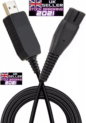 4.3V Charger Cable A00390 For Shaver USB Replacement Power Cord (J277) • £4.19