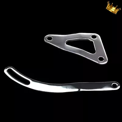 Chrome Small Block Mopar Alternator Brackets Fits 318 340 360 Dodge Plymouth  • $27.99