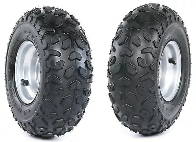Pair 6  145/70-6 Wheel Rim Tire For Suzuki LT50 Quad Bike 50cc 70cc ATV 145x70-6 • $99.87